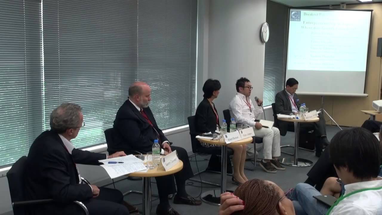 Entrepreneurship in Japan: Where does Growth Come from?  （G1 Global Conference 2014)